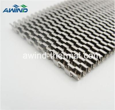 Hladnjaci sa talasastim preklopnim rebrima od aluminijumskog profila