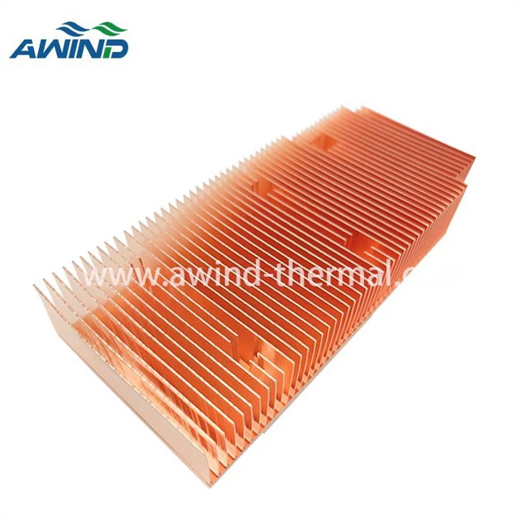 Copper Skiving Fins Heatsinks Radiator